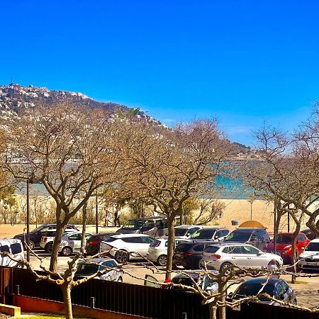 Beautiful Apartment 75M2 With View At The Beach, Pool, Parking Rosas Exterior foto