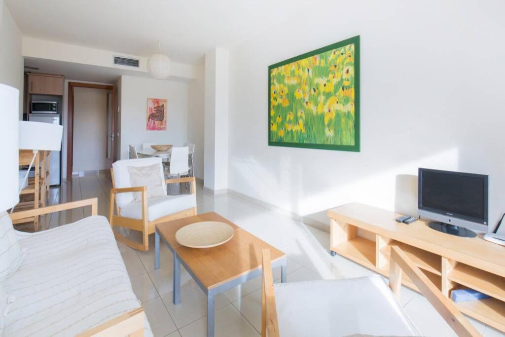Beautiful Apartment 75M2 With View At The Beach, Pool, Parking Rosas Exterior foto